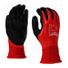 Vollgetauchte-Schnittschutzhandschuhe Klasse 1/A  Größe 8 (M) 12er Pack
