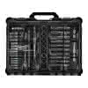 Ratschen- und Steckschlüsseleinsatz Set 63-teilig im PACKOUT Organiser Compact