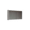 sanibel 5001-Spiegelschrank SPVQ120 LED Melamin 2 Türen 1200x695x168mm Basaltgr.