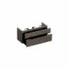 sanibel 5001-WT-Unterbau WYRX117 1170mm breit 2 Schubl/2 Auszüge Basaltgrau Matt