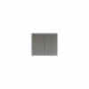 sanibel 5001-Spiegelschrank SPVQ080 LED Melamin 2 Türen 800x695x168mm EicheUrban