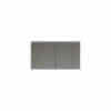 sanibel 5001-Spiegelschrank SPVQ120 LED Melamin 2 Tür 1200x695x168mm EicheUrban