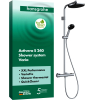 HG Activera S Showerpipe 240 1jet EcoSmart mit Ecostat Fine chrom