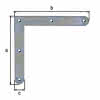Eckwinkel L.150x150mm B.20mm S.2mm STA