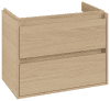 VB Waschbeckenunterschränke Skyla C79600 772x596x439mm Eckig Nordic Oak