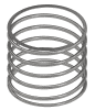 Druckfeder Spiralförmige Druckfeder