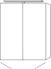 SA Melamin-SPS MILLA Reflection (SD140) 750x600x149 Eiche-Tabak