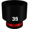 SHOCKWAVE Schlagnuss 1/2" kurz 35x47 mm 