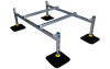 Walraven Rahmenkonstruktion Yeti 335 BUP 4x Yeti+Matte, DS5 Schienen, Kleinteile