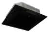 DK DAIKIN FCAG-B mit Blende schwarz Baugröße 125, Standardblende schwarz