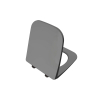 VT WC-Sitz Superslim Universal Square Absenkautomatik Duroplast Steingrau Matt