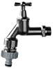comfort-Auslaufventil HD mit RB A26 & SA, RV DIN DVGW DN 15 (1/2") matt vc
