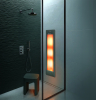 Sunshower SunSeat Organic grey Bequem sitzen für die Sunshower